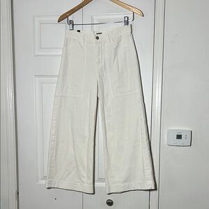 Citizens Of Humanity White Wide Leg Crop Jean Women’s 26
